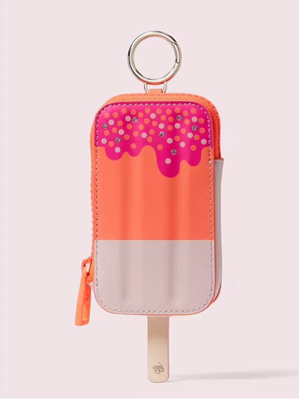 kate spade Pink and Orange Ice Pop Phone Pouch Keyring